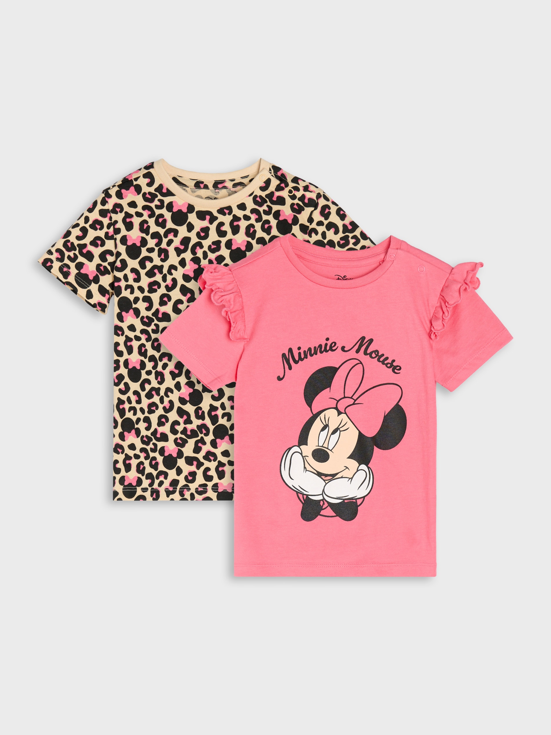 Bawełniane koszulki z nadrukiem 2 pack Minnie Mouse