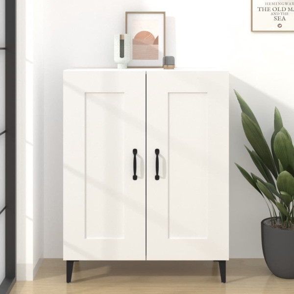 Szafka Biała 69.5x34x90 cm do Salonu Pokoju Sypialni