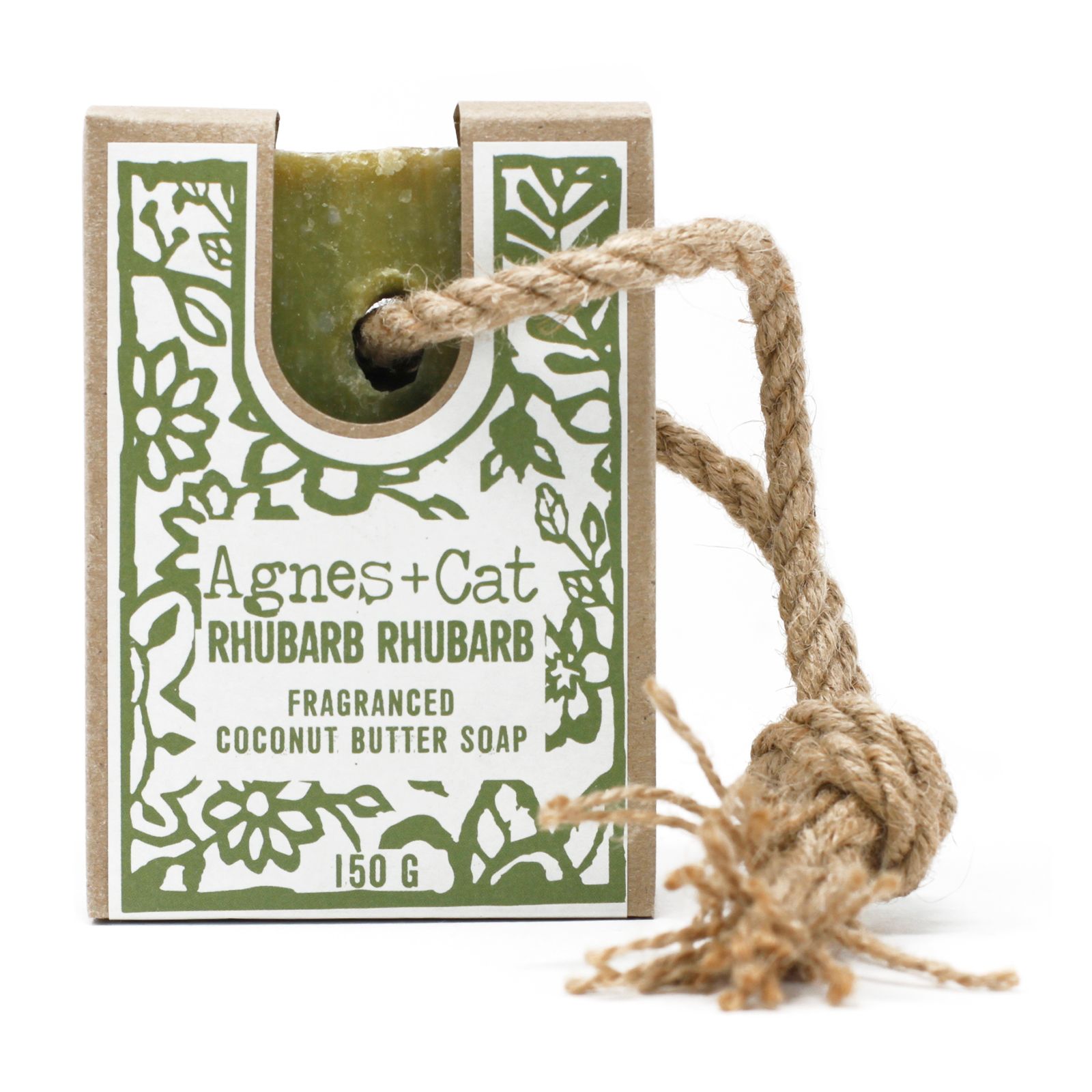 KDMD Soap On A Rope - RHUBARB RHUBARB