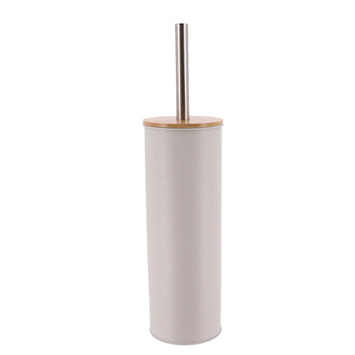 Escova wc cinza claro