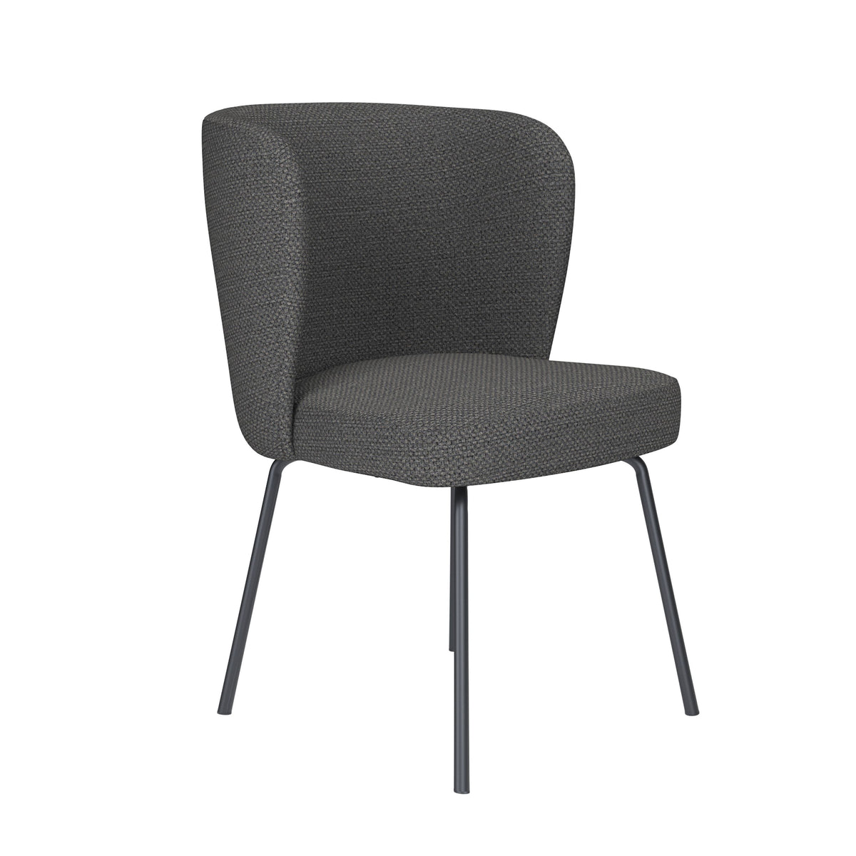 Housecraft Living Stan Eetkamerstoel Metaal Grijs