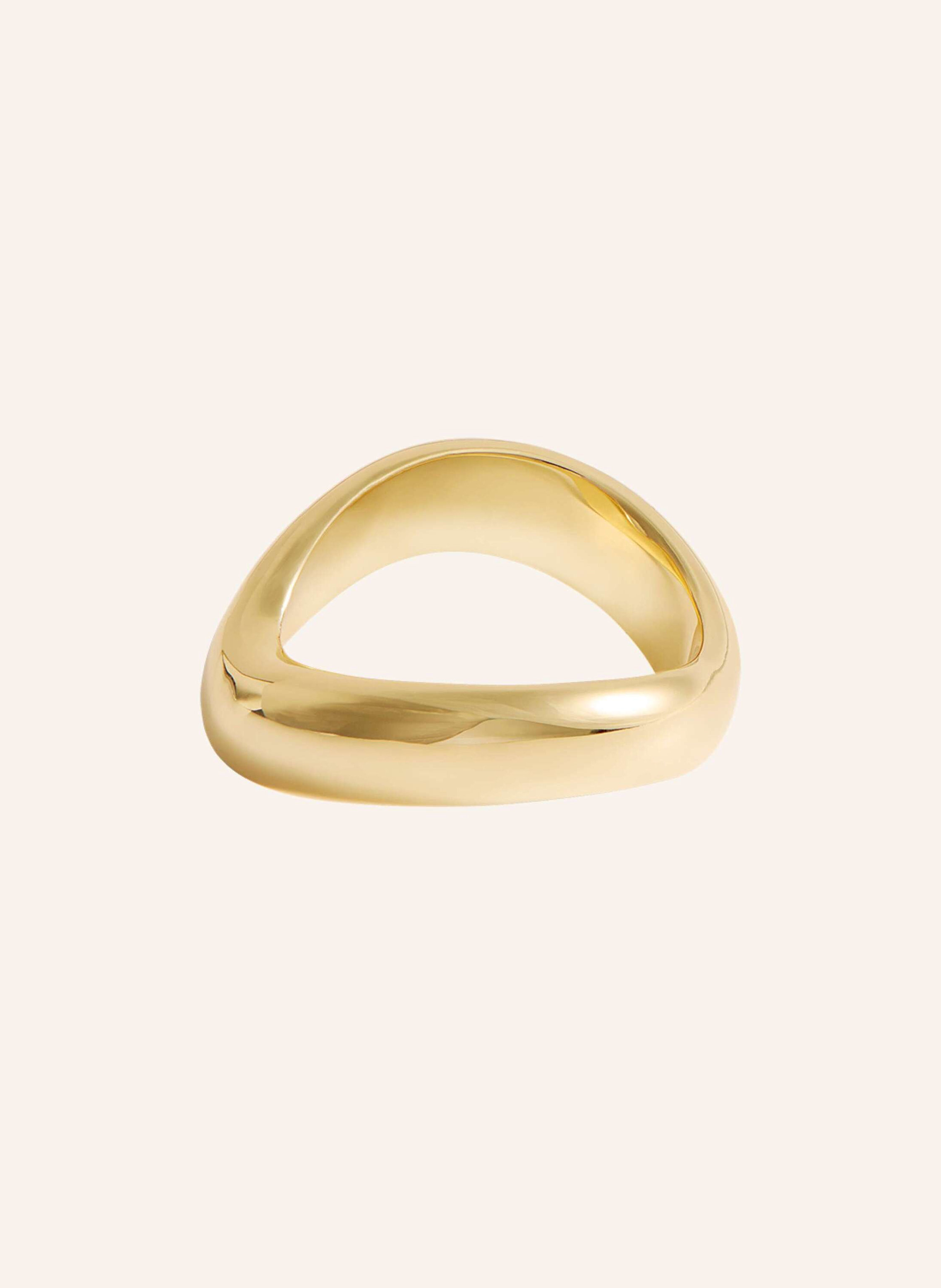 Pompidou Ring CHUBBY WAVE RING by GLAMBOU