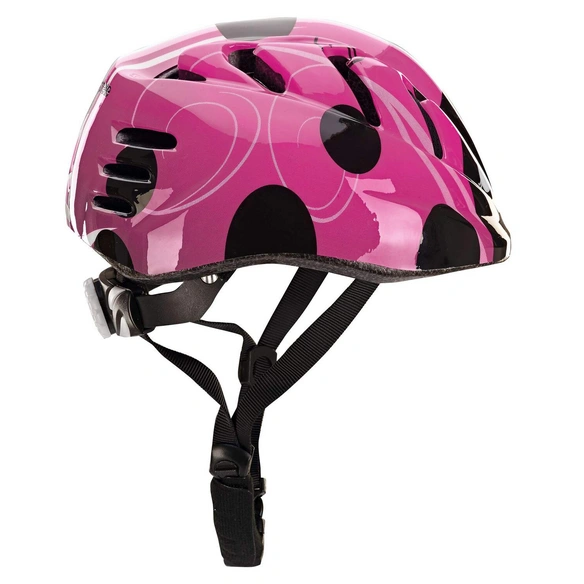 Kinder-Fahrradhelm, 44-48cm, pink