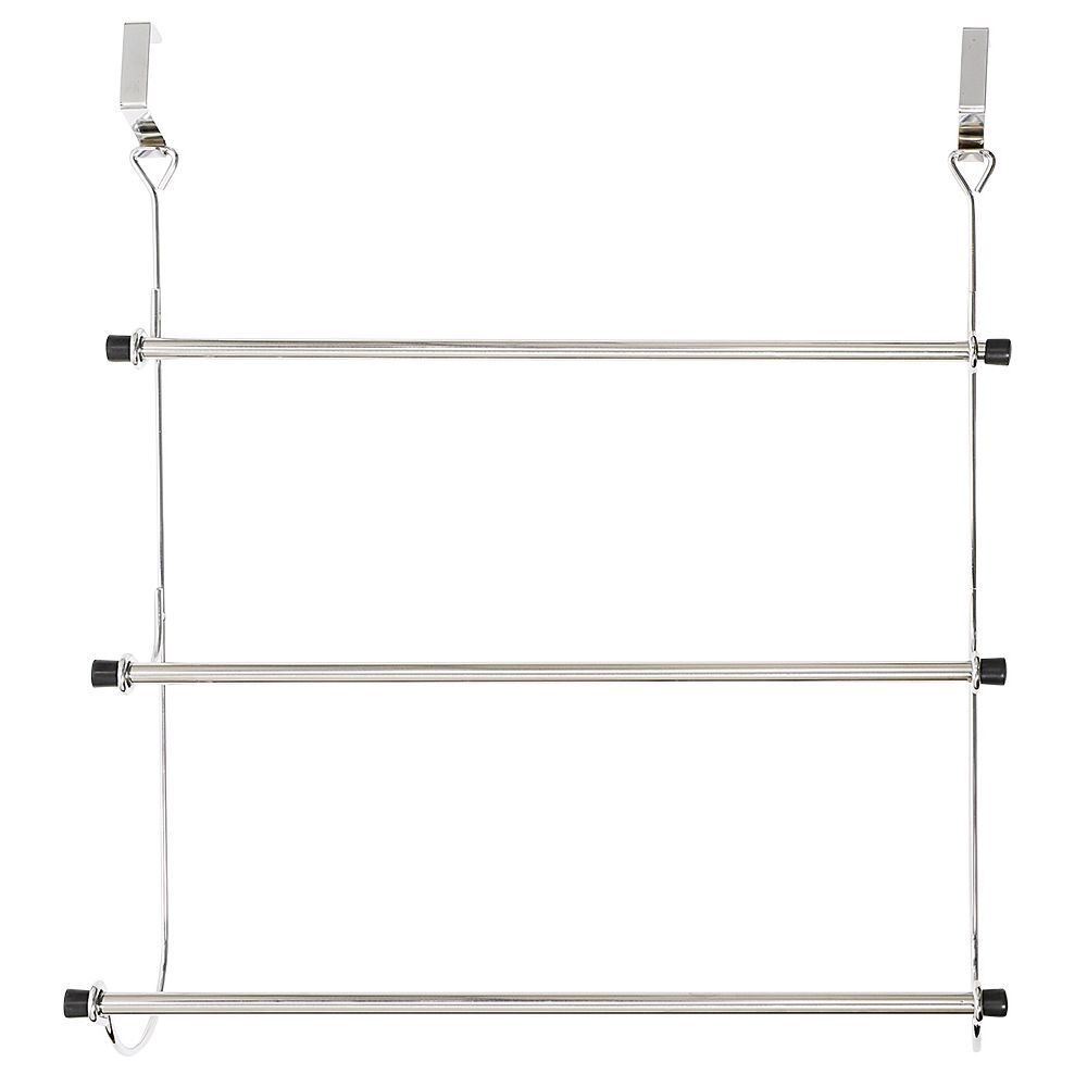 Porte serviette métal chromé