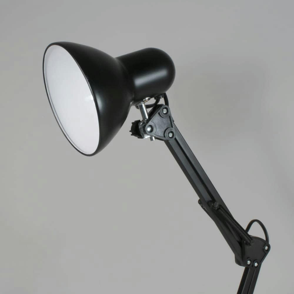 AVATI - Lampe de bureau articulée rétro en métal noir