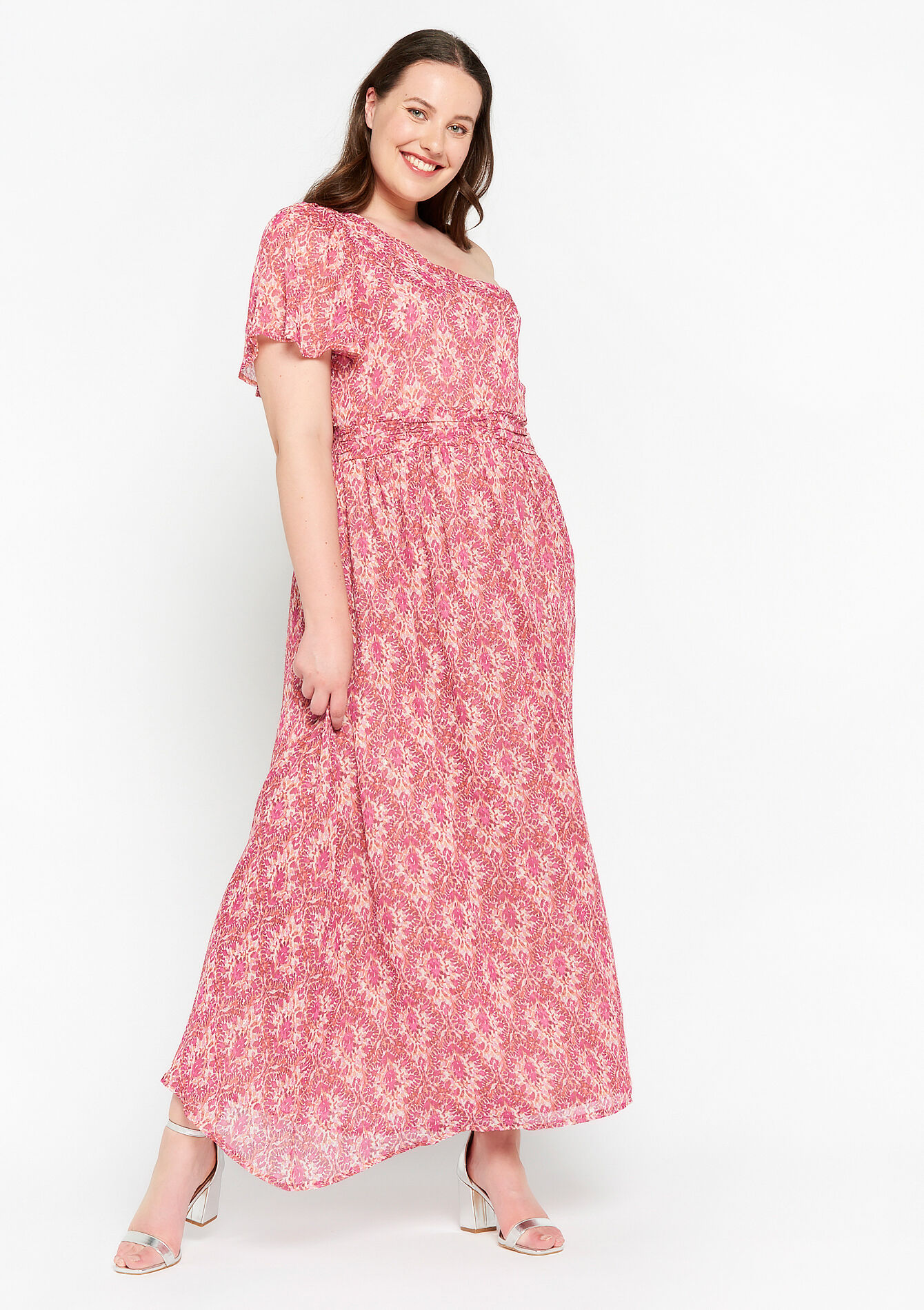 Maxi-jurk met bloemenprint