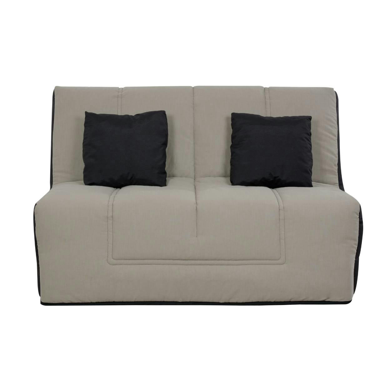 WASHINGTON - Banquette BZ WASHINGTON 160x200, matelas Simmons, coton gris