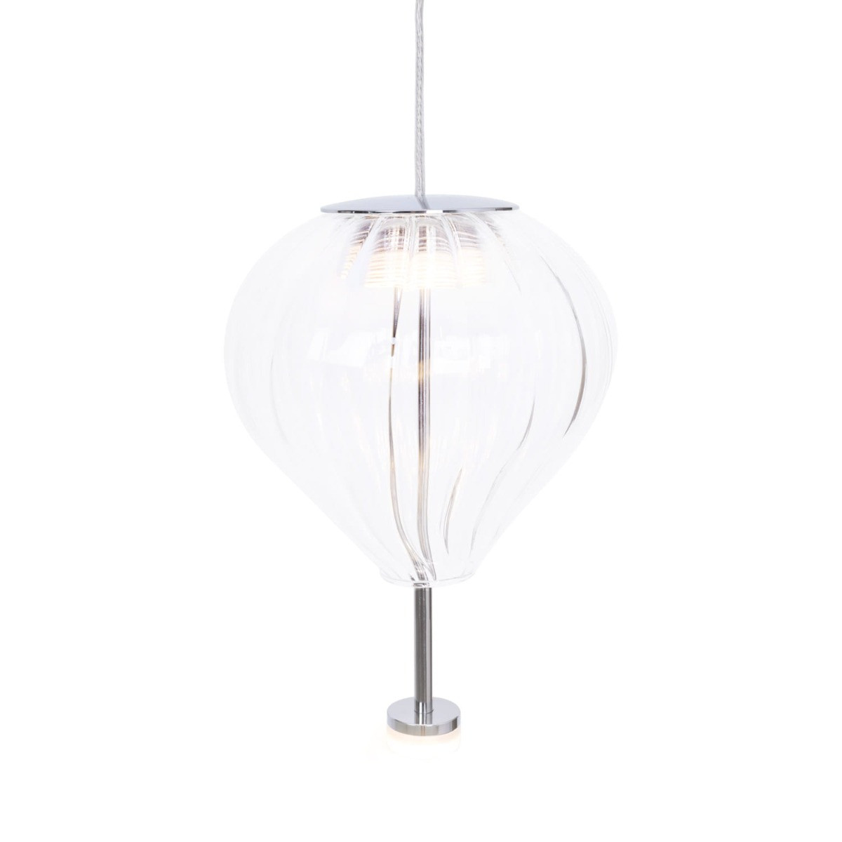 Lampa wisząca PALLONCINI biała LED 6W biały ciepły 480lm IP20 Maxlight