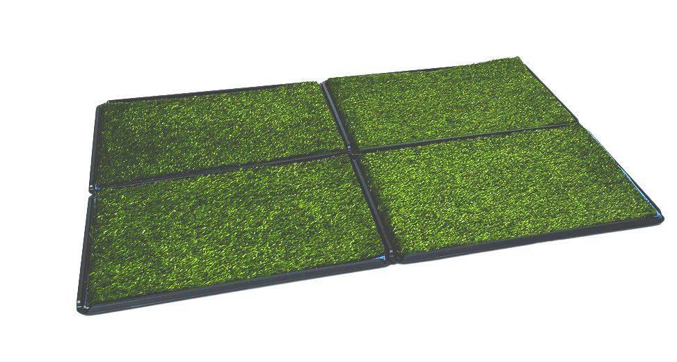 ZorbiPad Indoor Grass Dog Potty Training Pad, Connectable, 16-in x 24-in