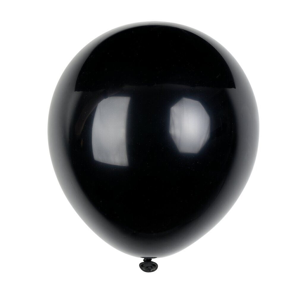 Ballon thème nuit doré et noir x9