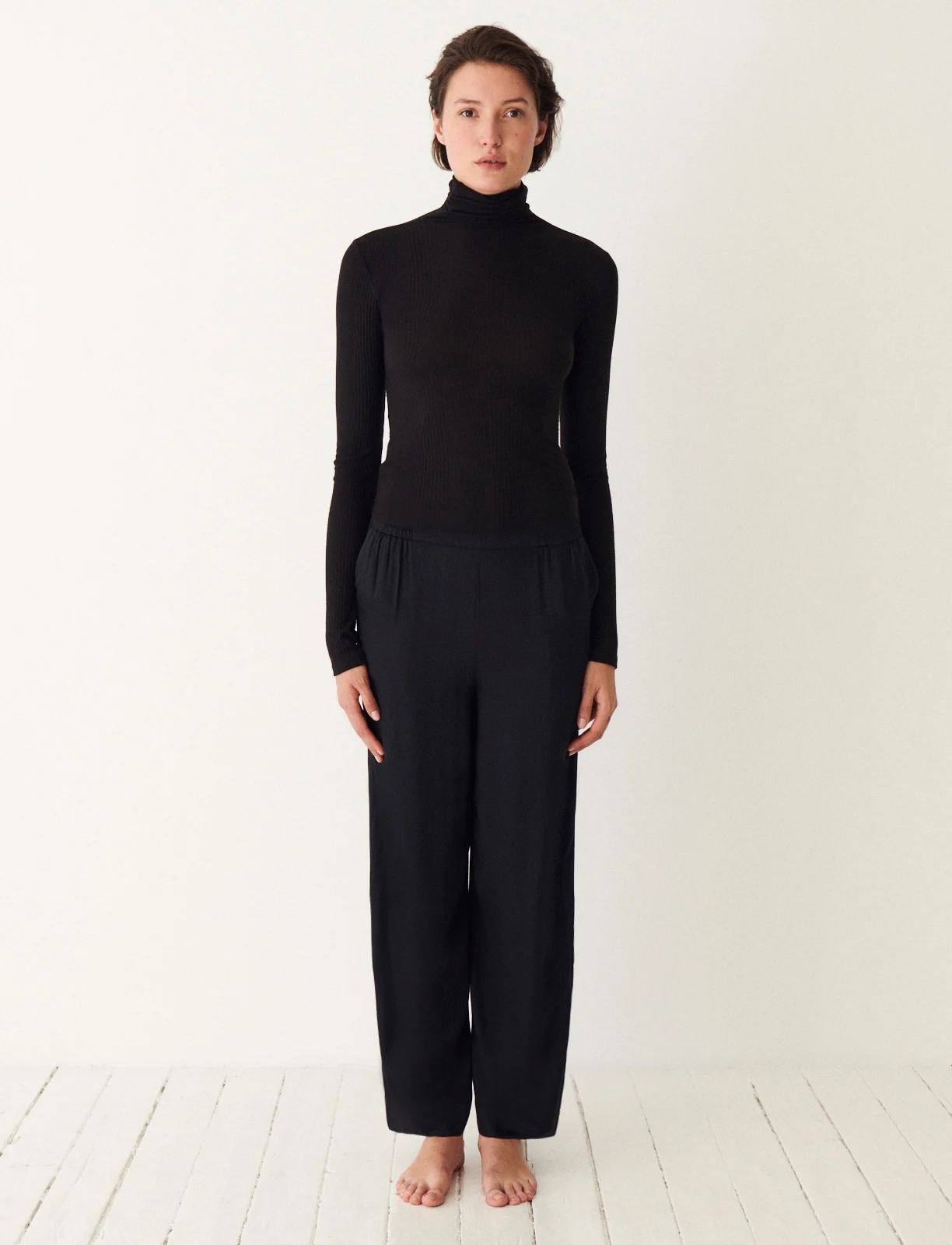 Top col roulé HEATTECH IRREGULAR RIB