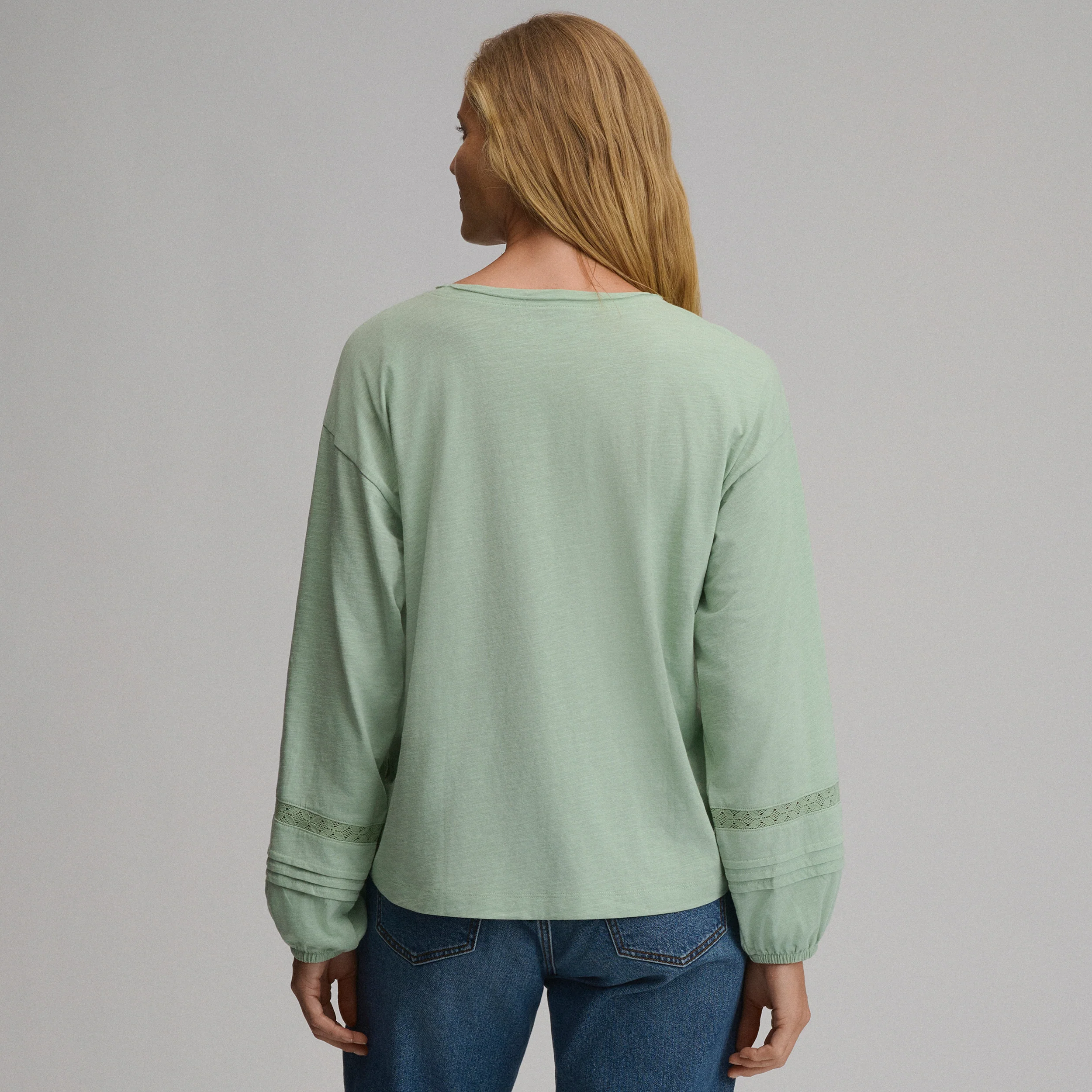 Women's Long-Sleeve Soft Relaxed Top