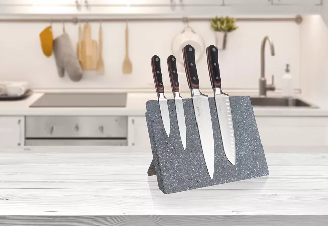 Magnetyczny stojak na noże Banquet - Granite Grey 25109004