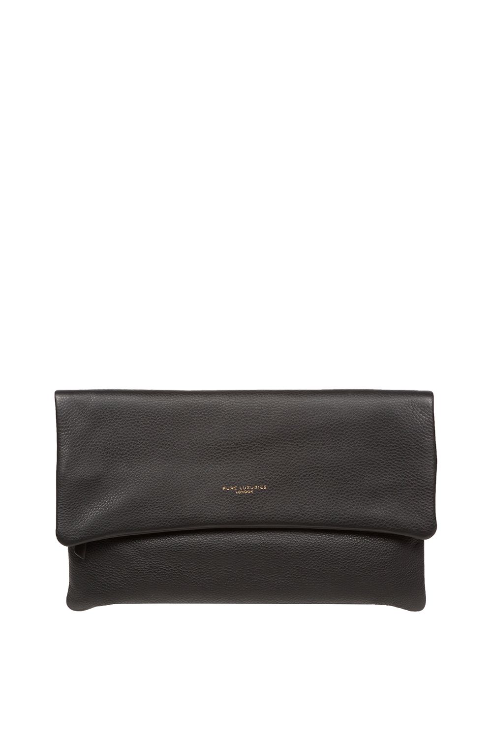 Pure Luxuries London Amelia' Nappa Leather Clutch Bag