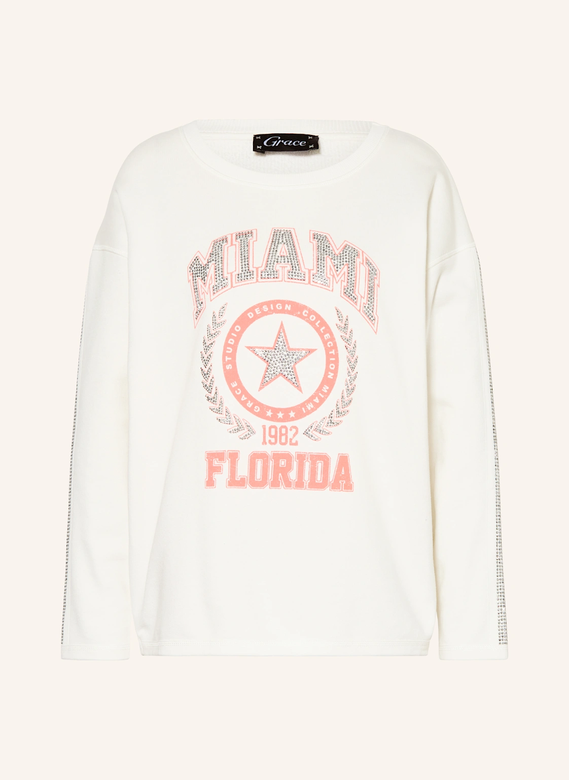 Grace Sweatshirt mit Schmucksteinen