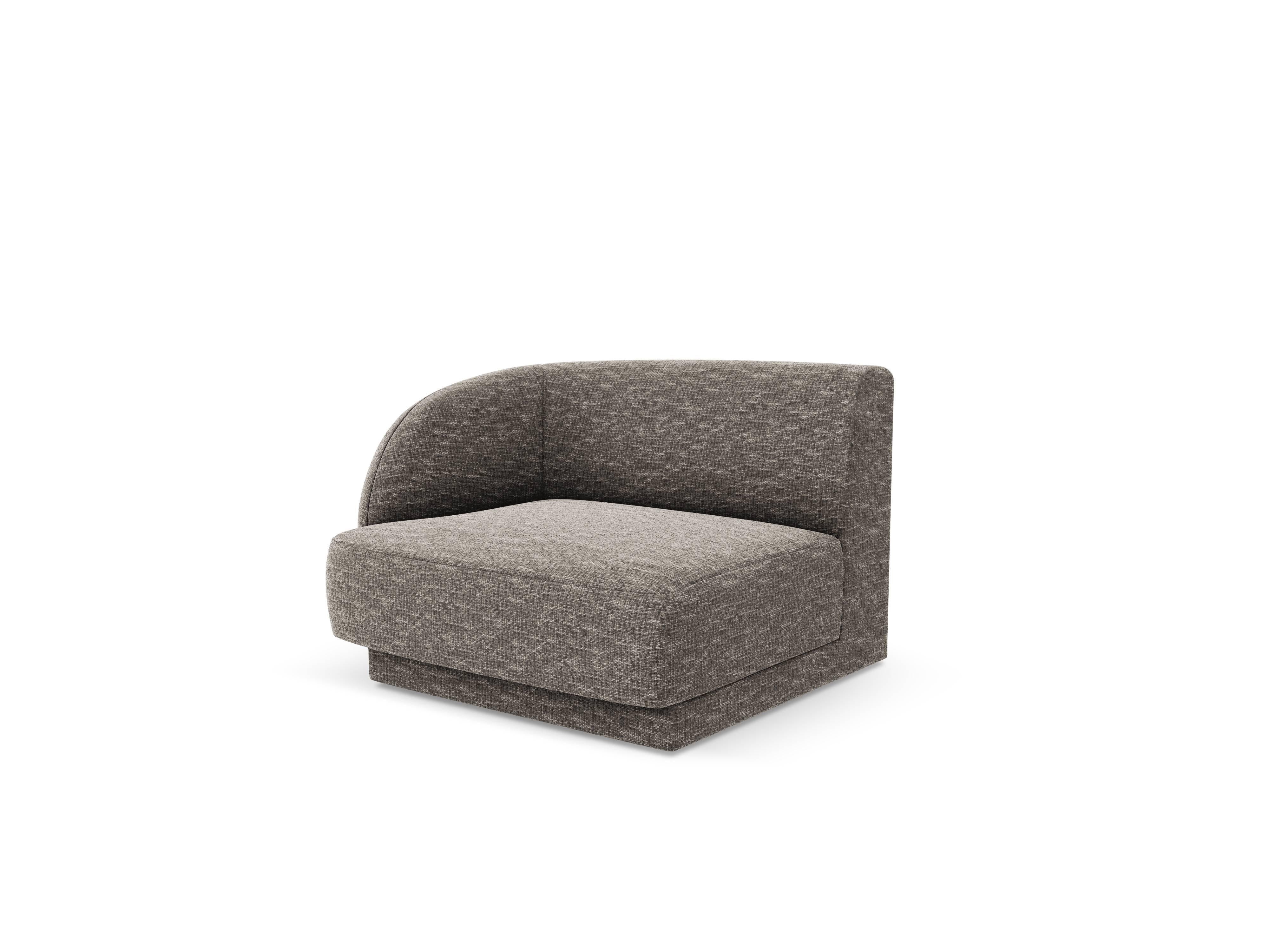Modulair hoekelement Miley links chenille