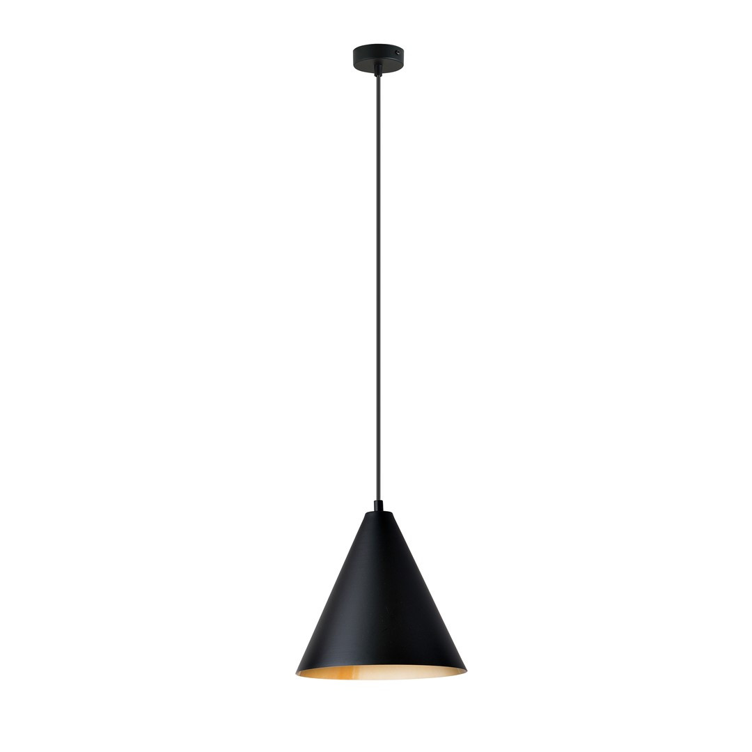 Lampa Wisząca Rebel 1 Black/Gold