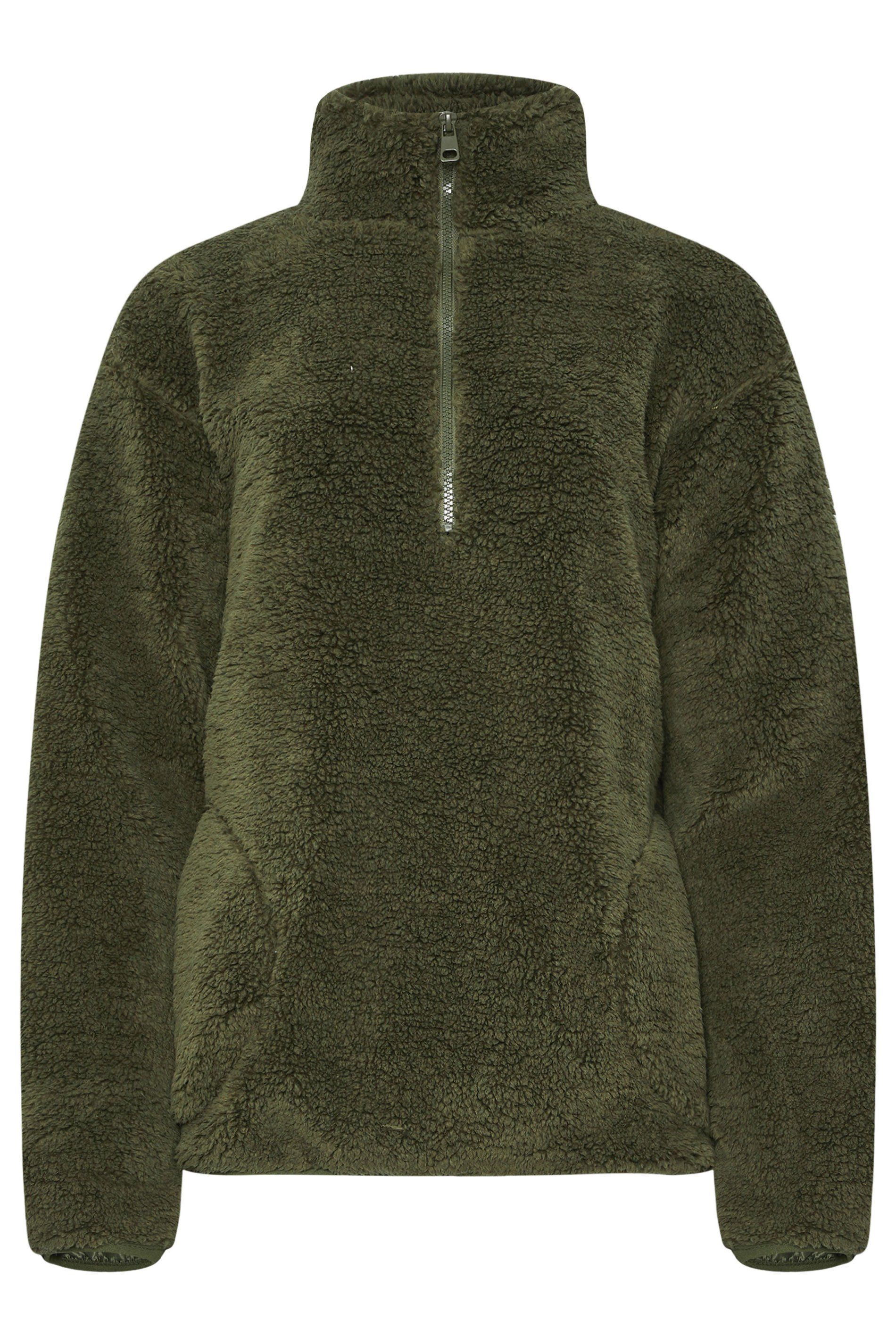 Long Tall Sally Tall Half Zip Fleece Jacket