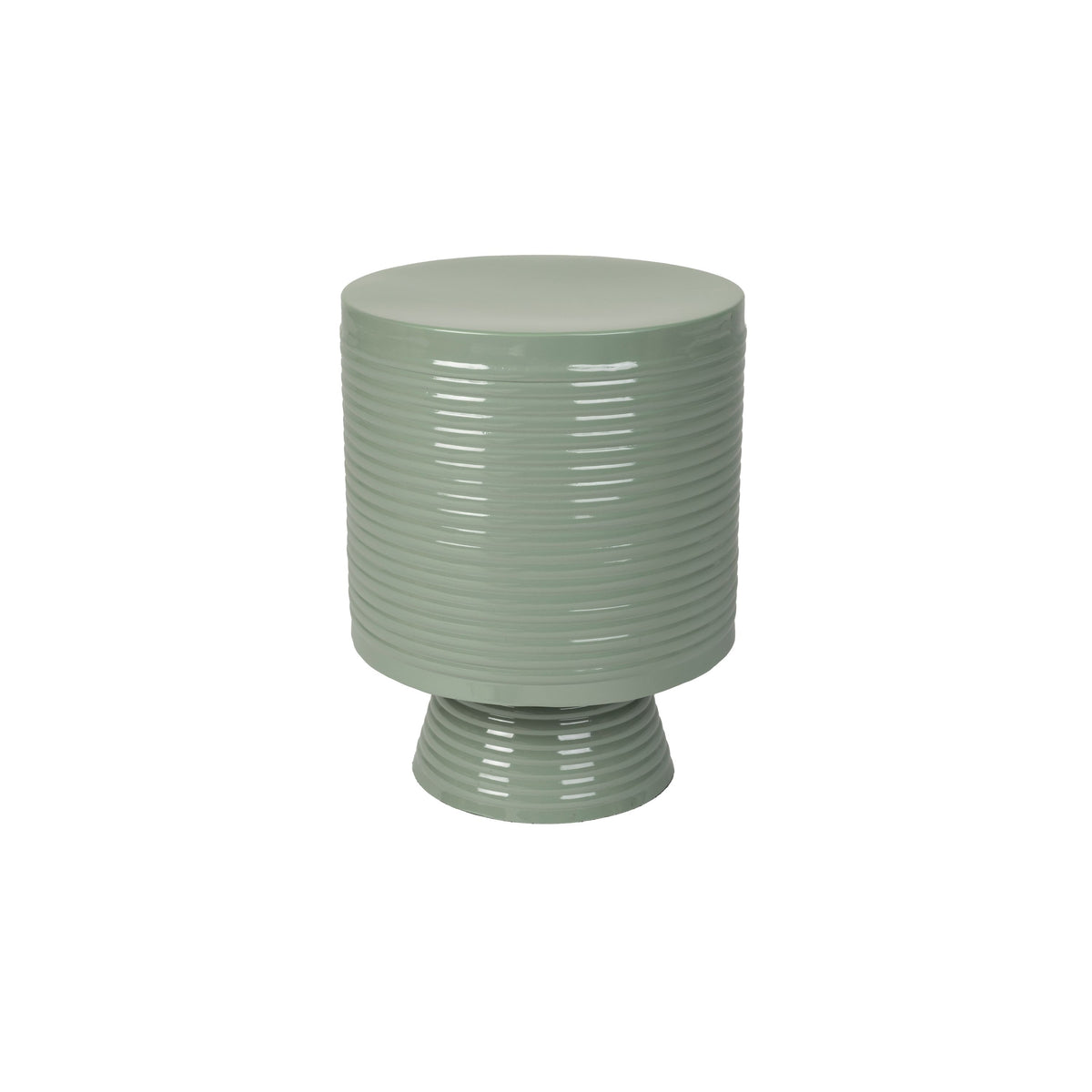 Housecraft Living Sven Bijzettafel Rond 35 cm Metaal cm Groen