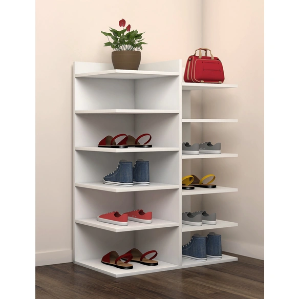 Schuhregal »Enosa«, BxHxL: 30 x 80 x 60 cm, Holzwerkstoff