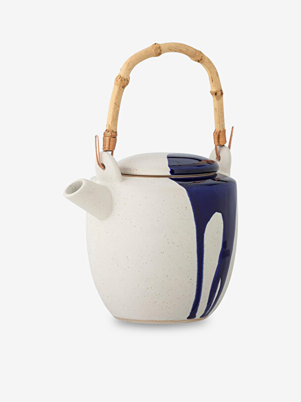 Theiere okayama gres bleu - bloomingville bleu