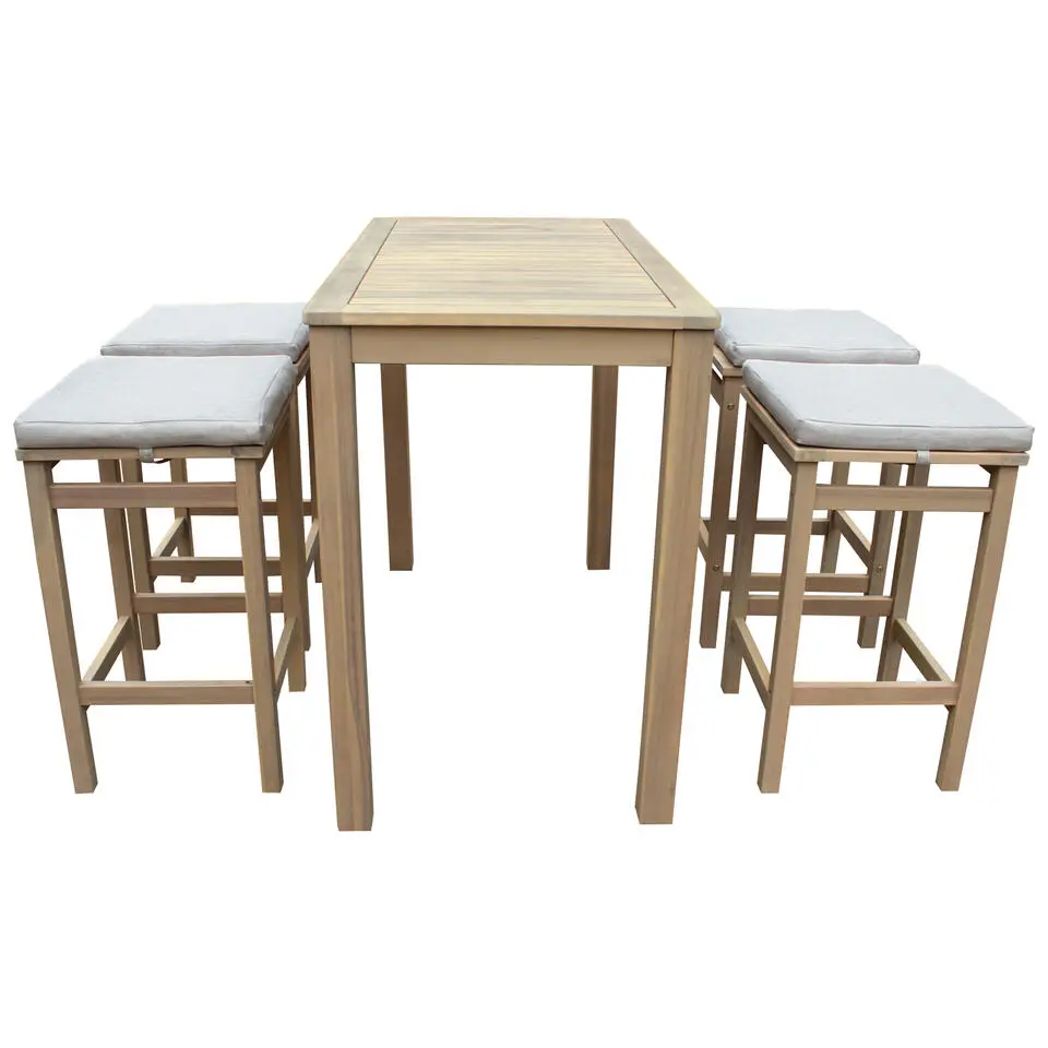 Happy Garden Staand eten ARUBA - Beige - Acacia