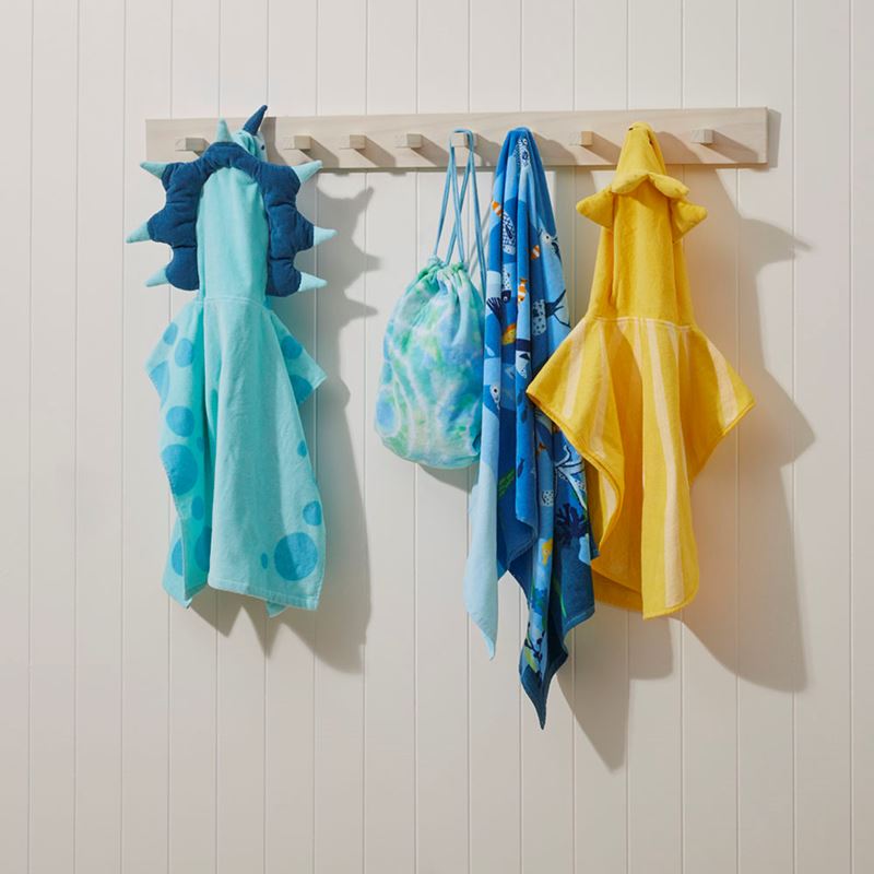 Kids Beach Sea Life Printed Towel