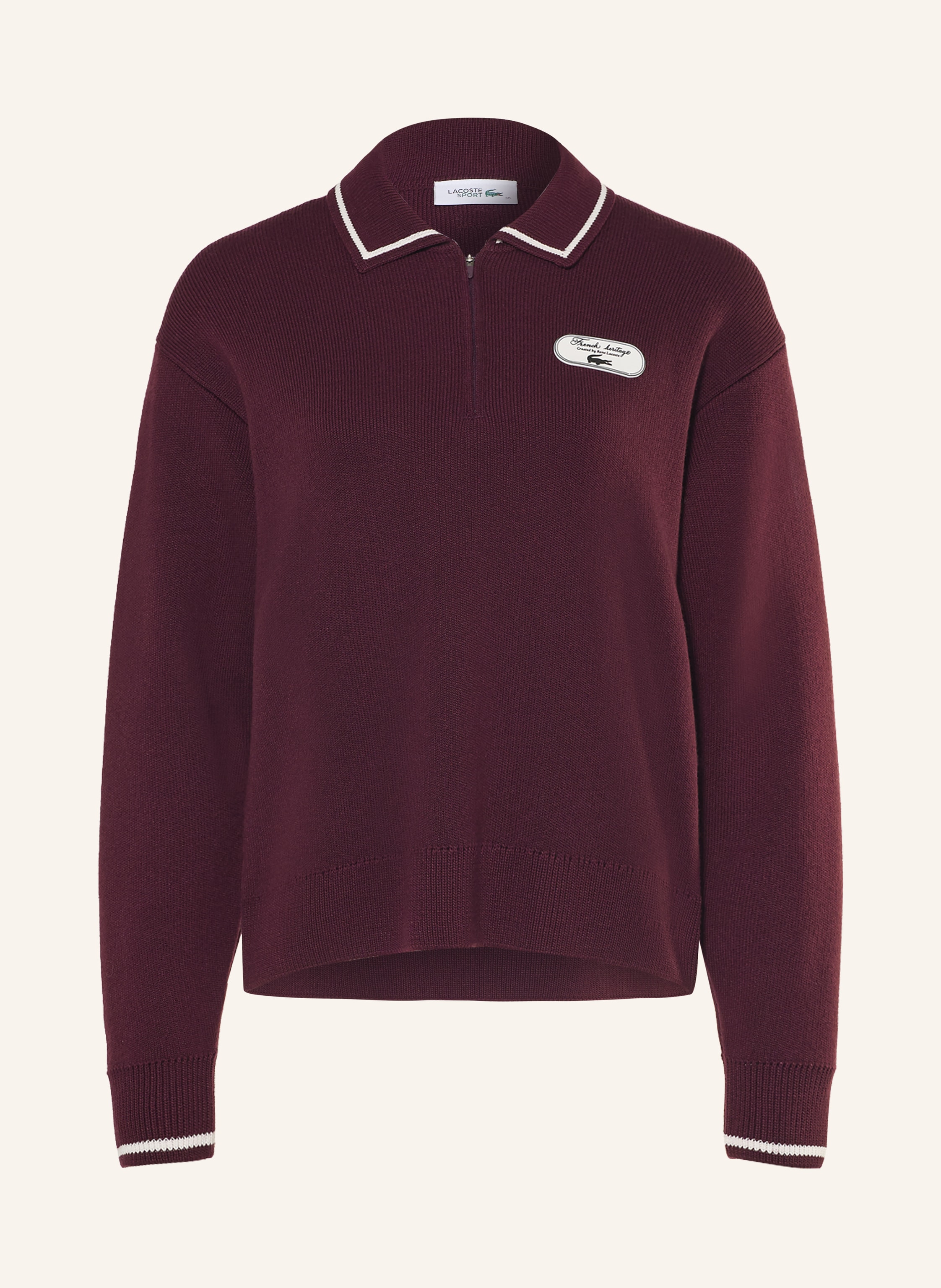 LACOSTE Strick-Poloshirt