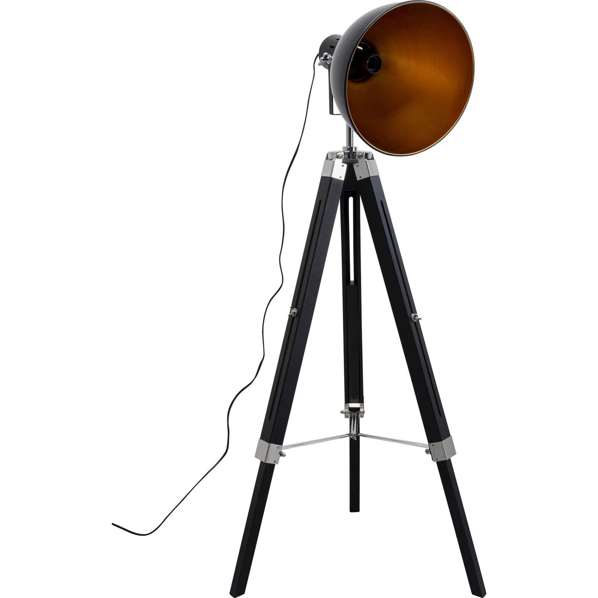 Kare Design Vloerlamp Vista 140cm zwart