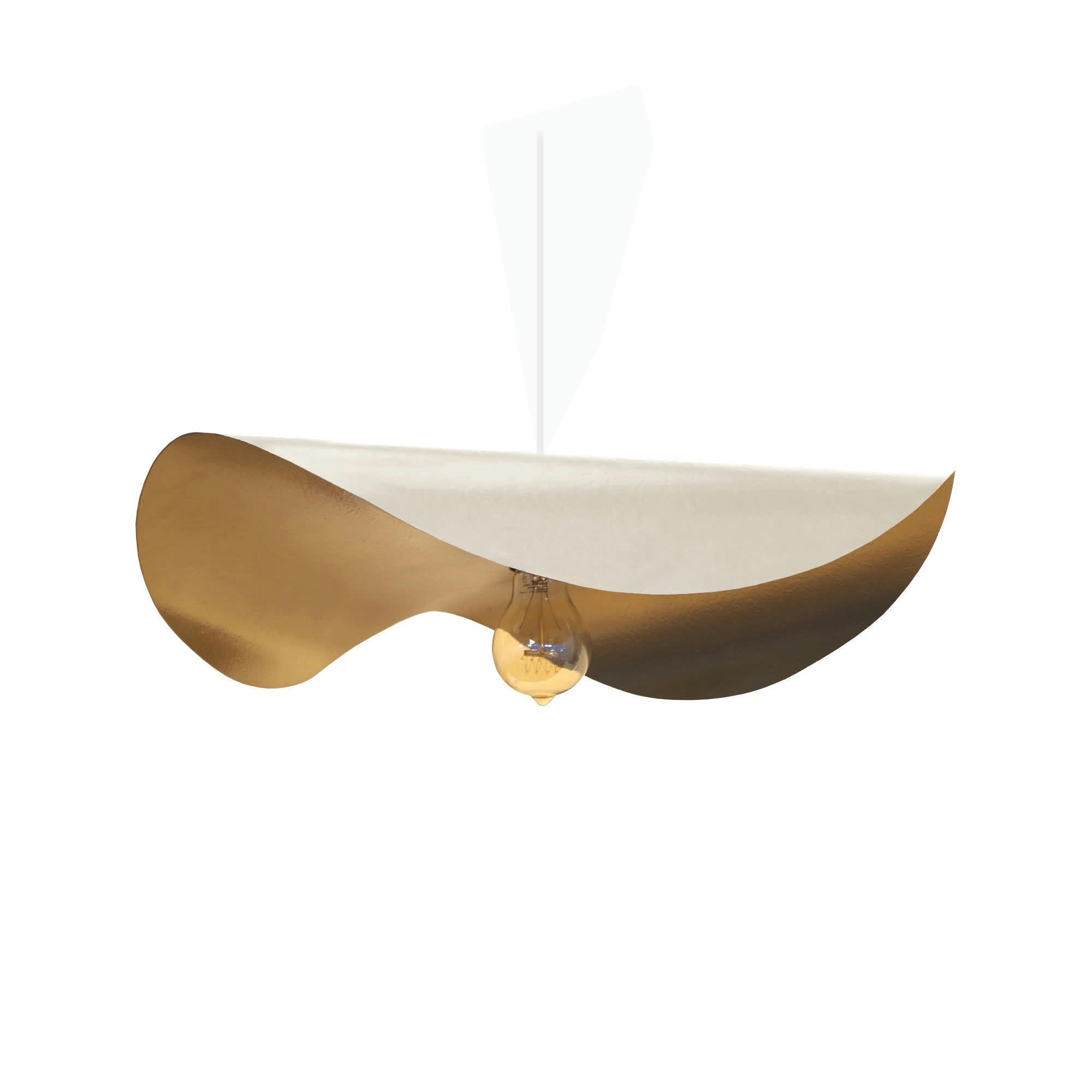 GRANDE MADAME - Suspension métal blanc d