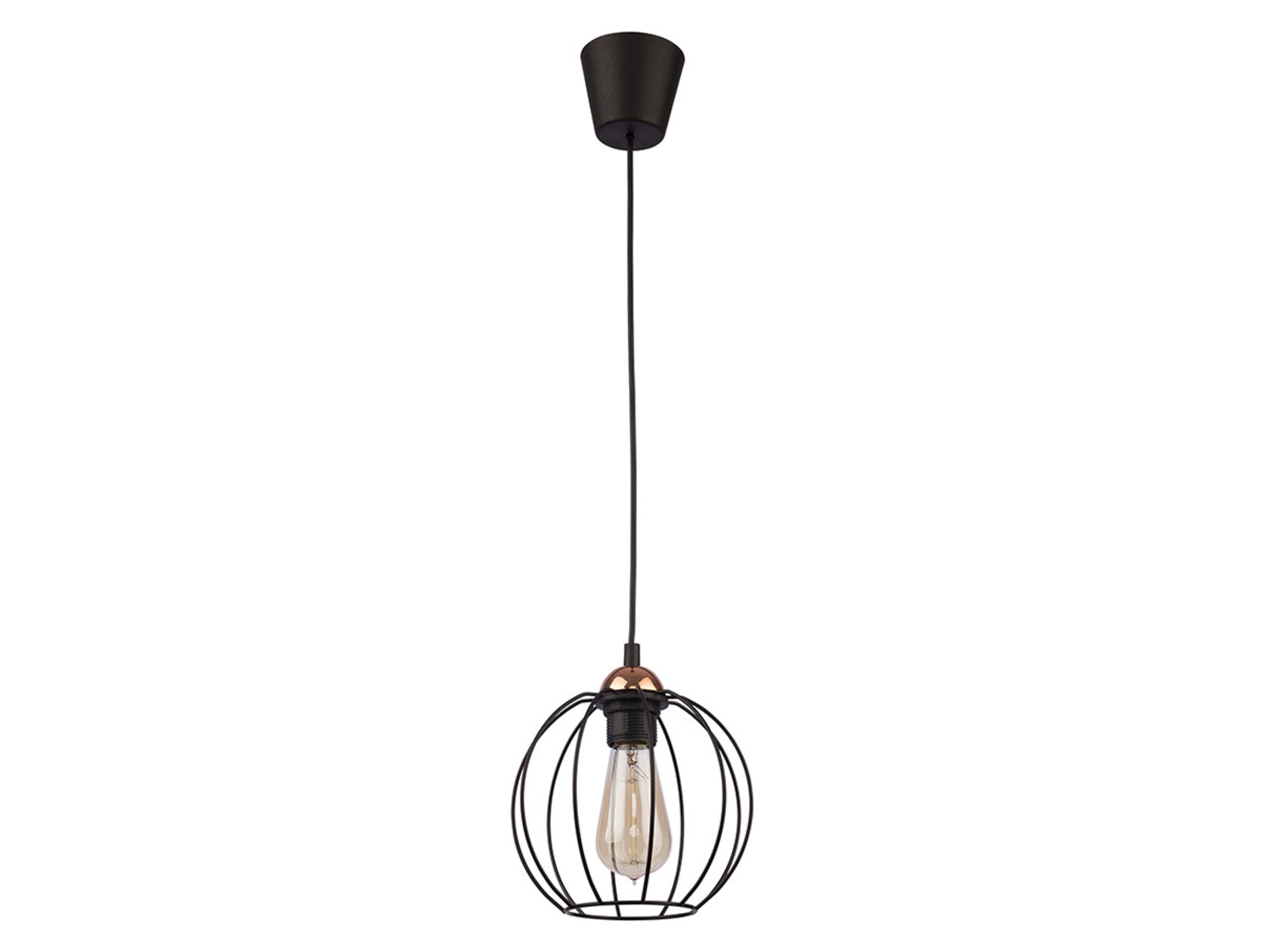 Lampa wisząca Galaxy metalowa czarna
