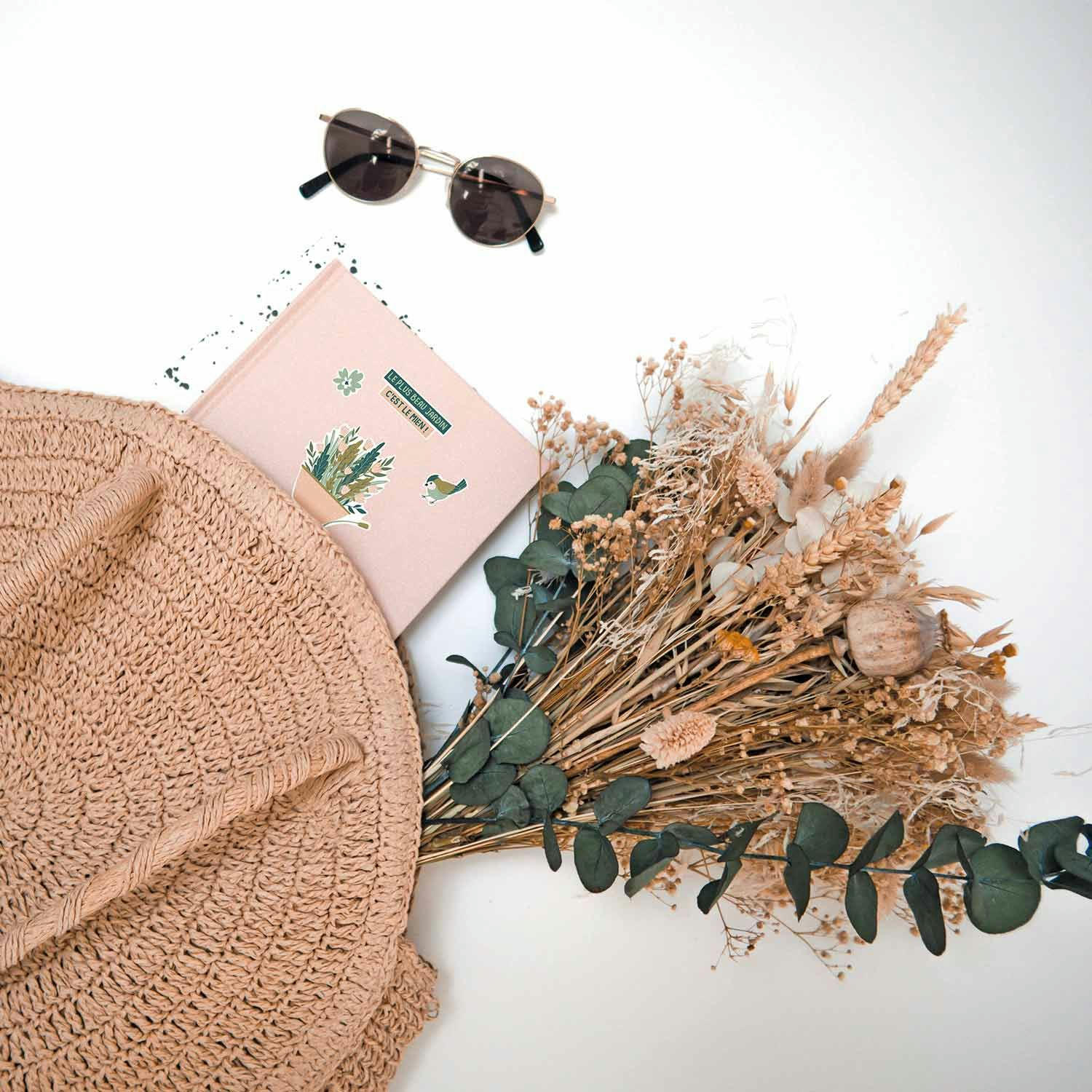 - Carnet de jardinage + stickers jardin