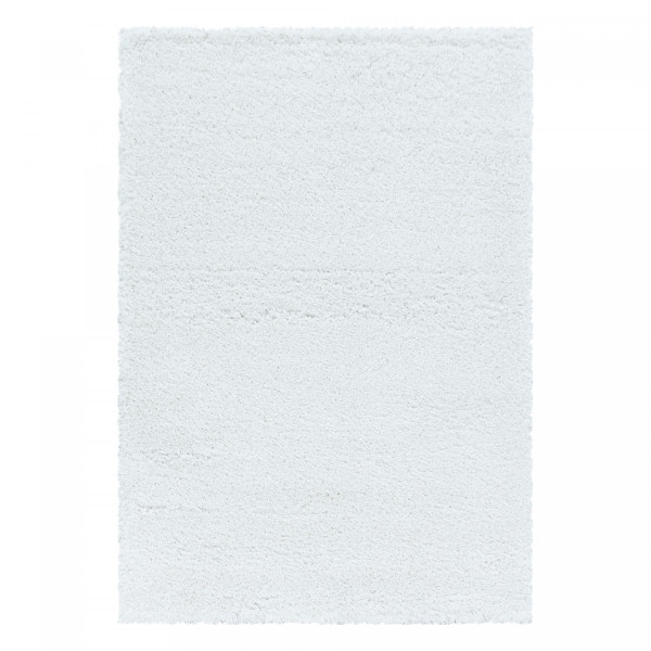 Dywan shaggy Fluffy Super Soft biały 80 cm x 150