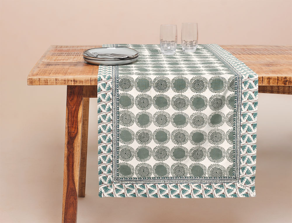 Chemin de table impriméSérénité