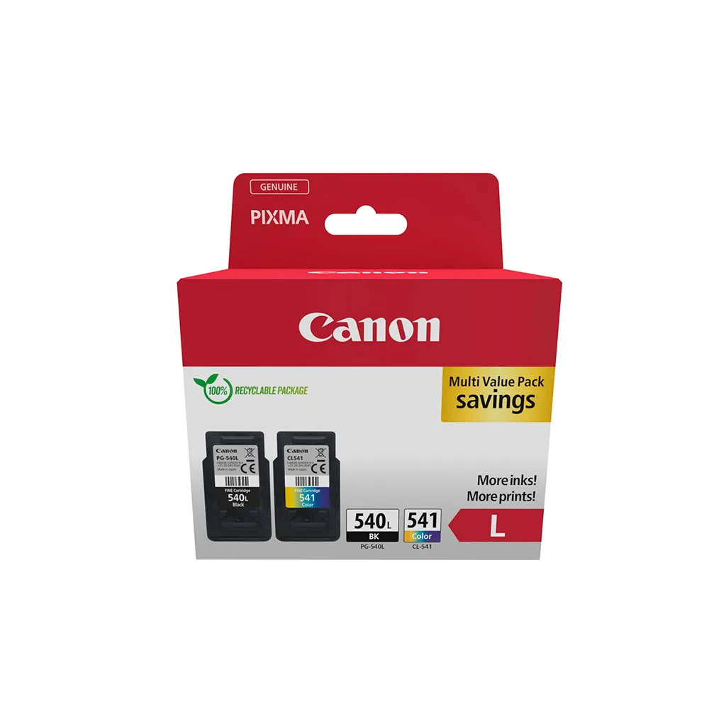 Canon PG-540L & CL-541XL ink cartridge 2 units
