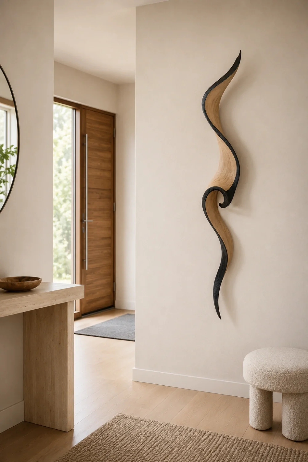 Abstract Wood Wall Art #QAB017