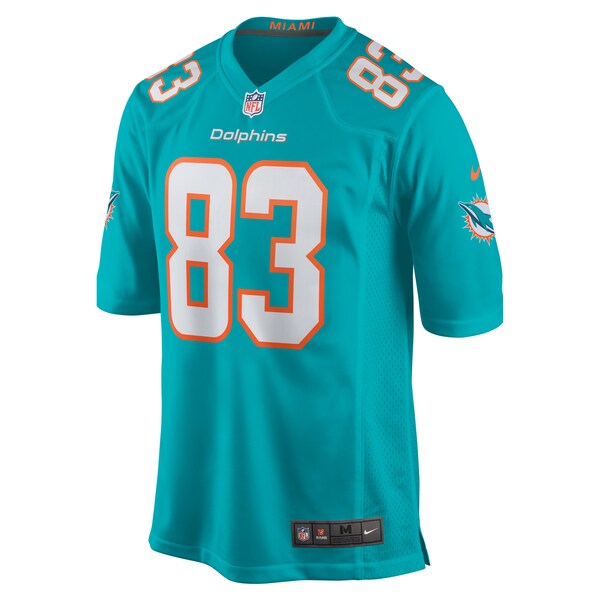 Malik Washington Miami Dolphins Nike  Game Jersey -  Aqua