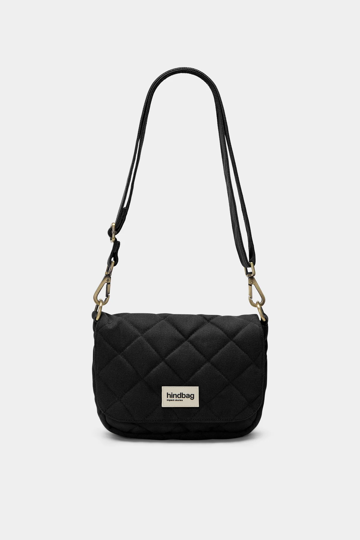 Sac à main matelassé Margault Noir
