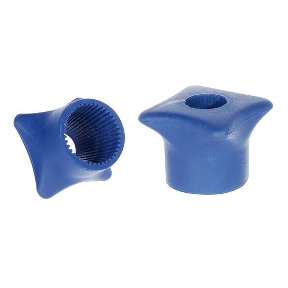 Flaschenöffner, Gummi, blau