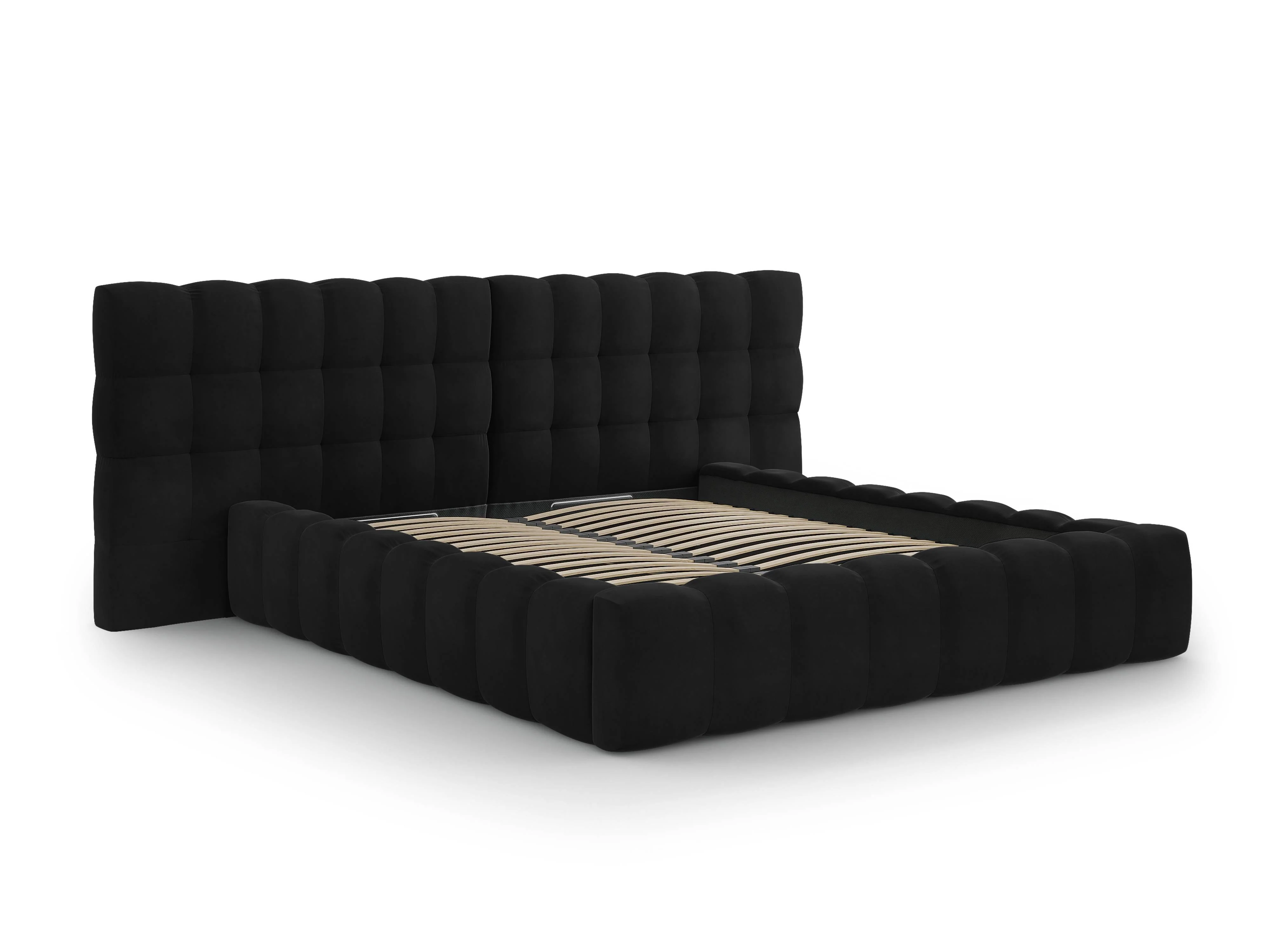 Bed frame Bali velvet met opbergruimte 160 x 200 cm