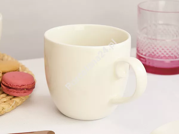 Serwis obiadowo-kawowy na 6 osób (42el.) Bogucice - Base Cream 1232