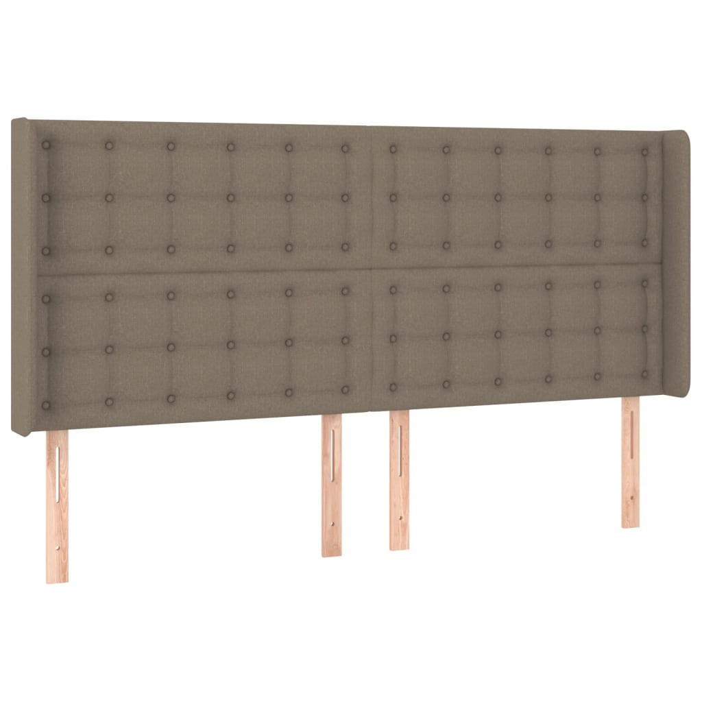 VidaXL Zagłówek do łóżka z LED taupe
