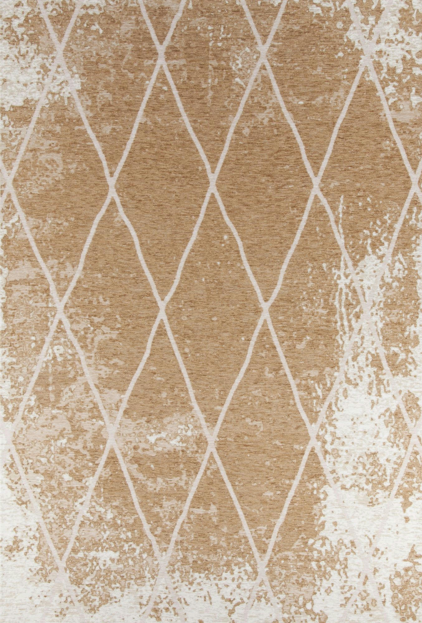 FINE LINES - Tapis graphique et brillant tissé machine Or 80x150 cm