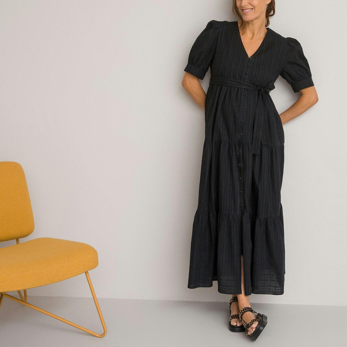 Robe de grossesse maxi longue