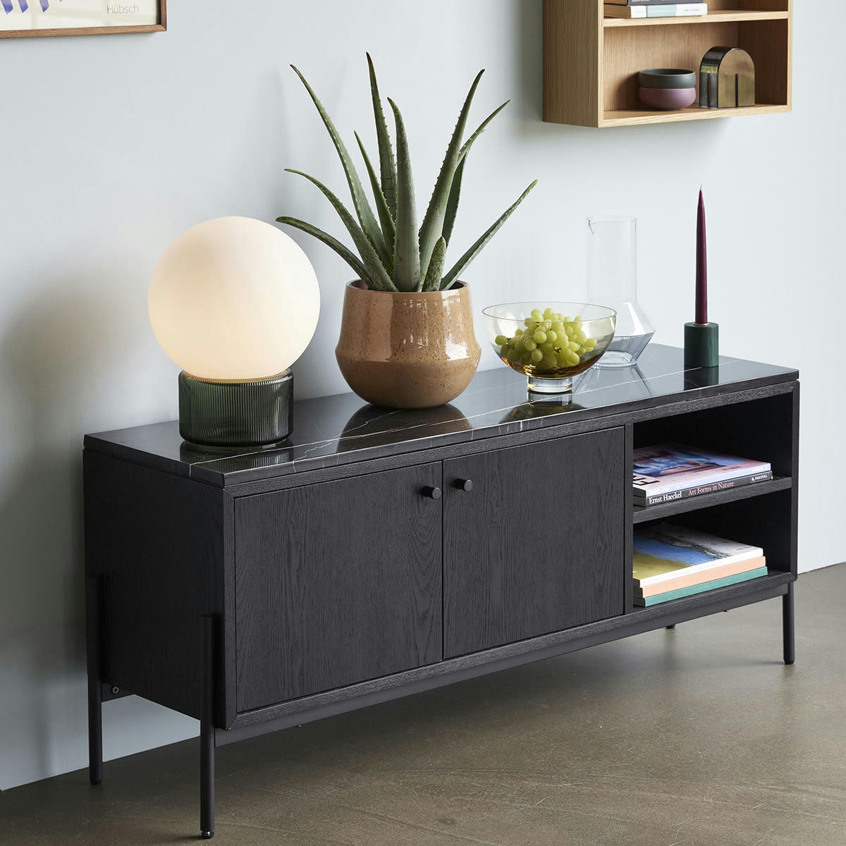 CRAYON - Bougeoirs en bois de chêne  multicoloré (set de 4)