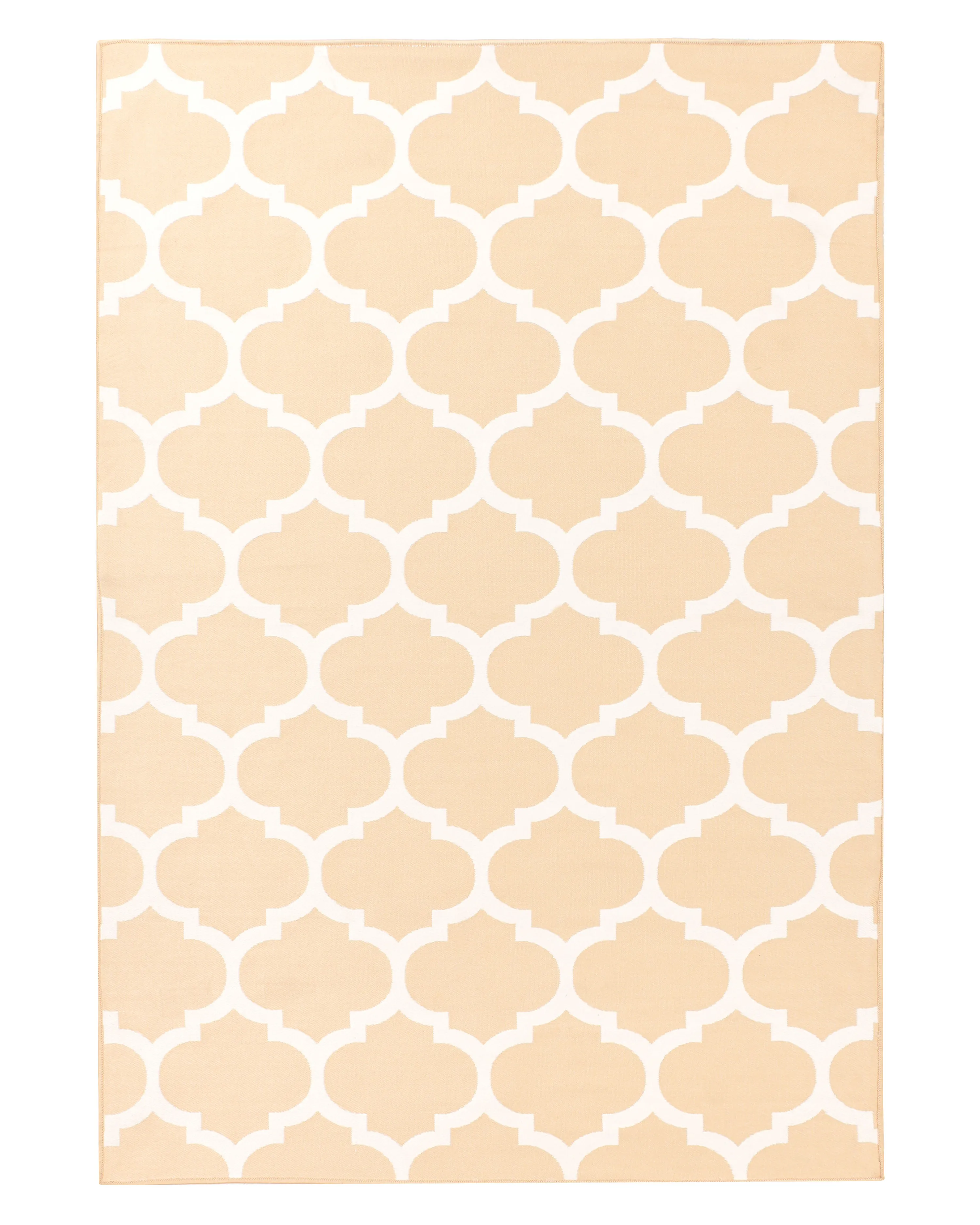 Outdoor Rug AKSU Beige 140 x 200 cm Reversible