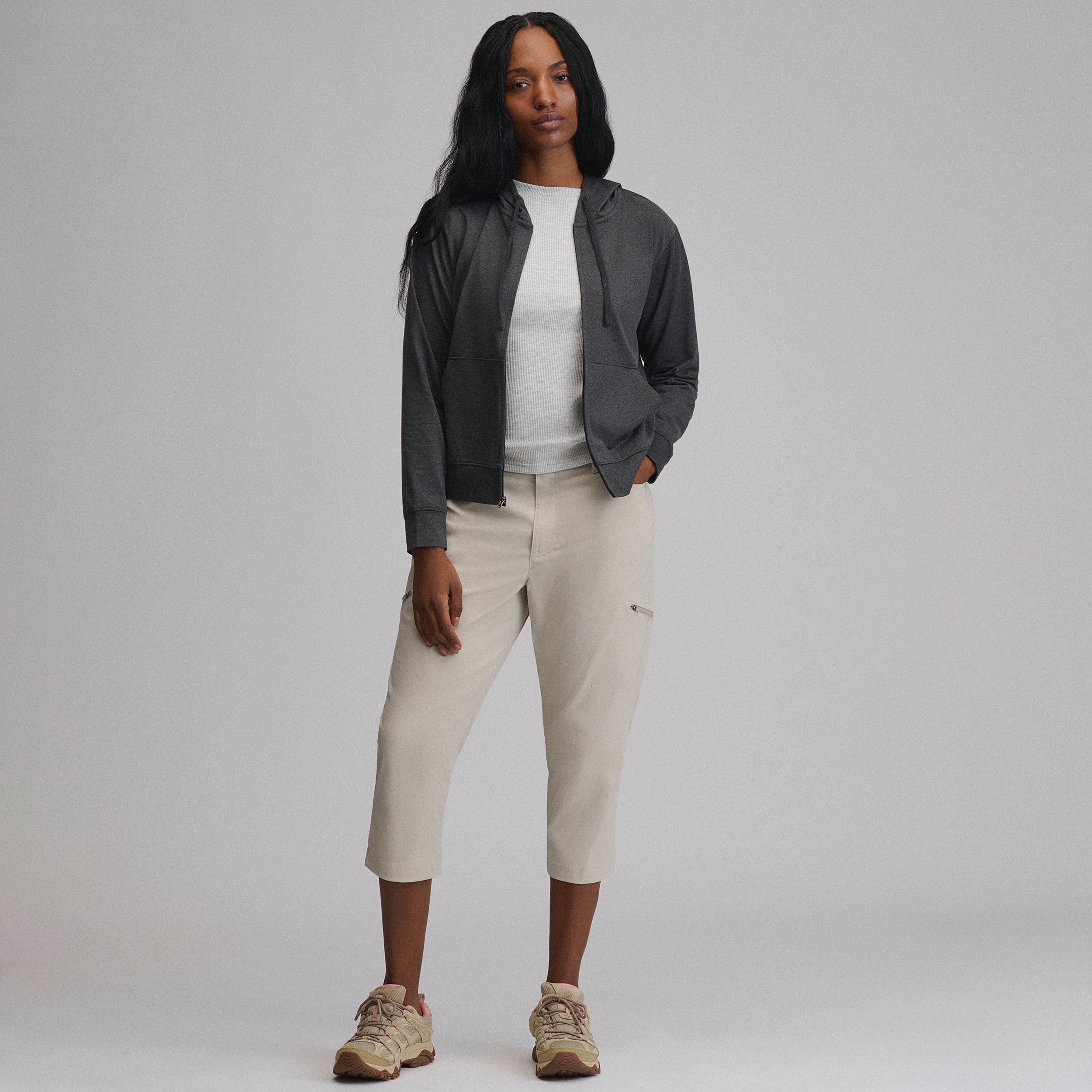 Women's Long-Sleeve Train Ascent Full-Zip Hoodie