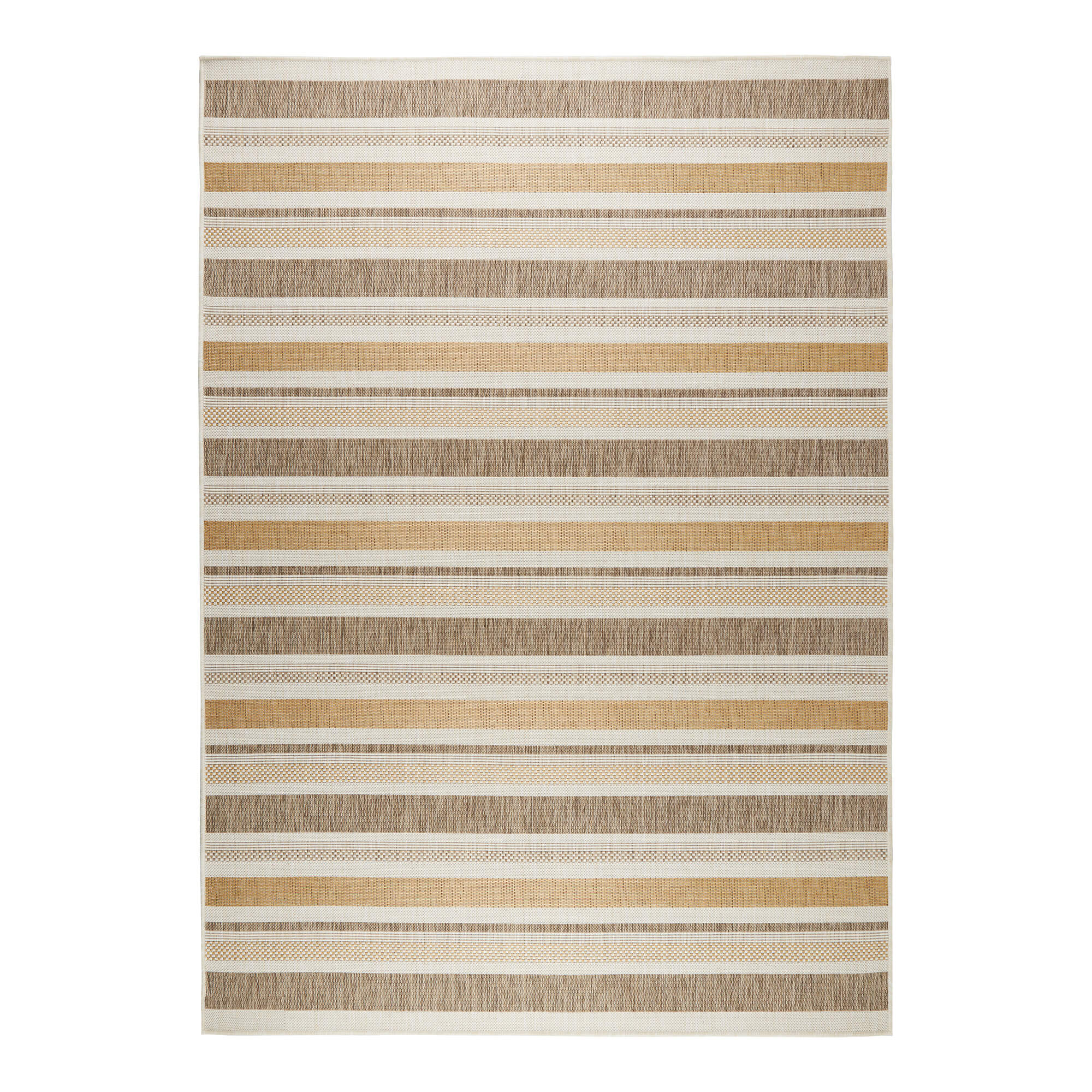 Mrcarpet Buitenkleed Treviso Bruin Geel 160 x 230cm