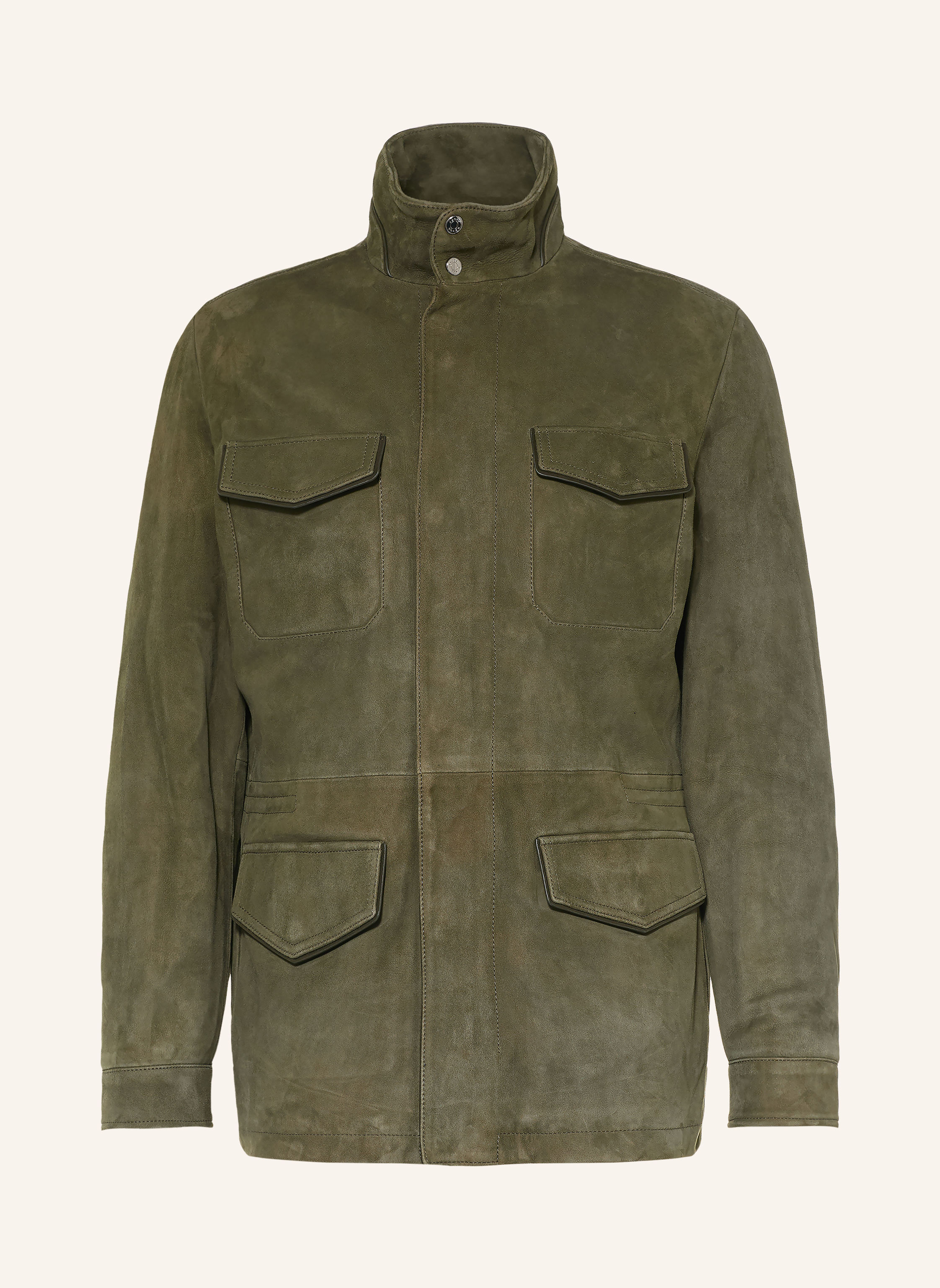 JACOB COHEN Fieldjacket aus Leder