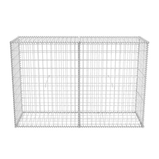 NNEVL Gabion Basket Galvanised Steel 150x50x100 cm